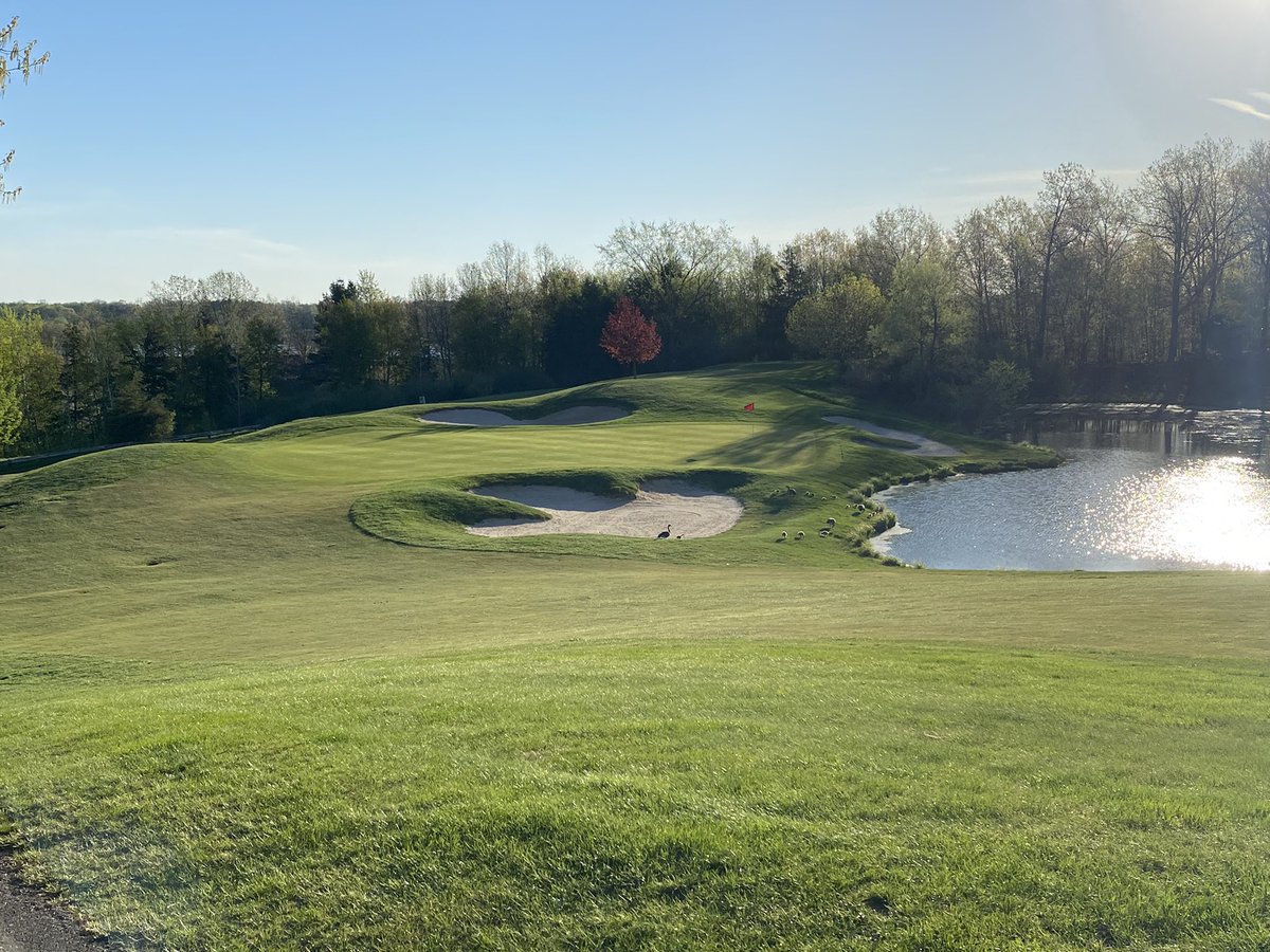 EricBreil's tweet photo. Another beautiful Michigan spring morning here at The Preserve. https://t.co/0tuvsyKw66