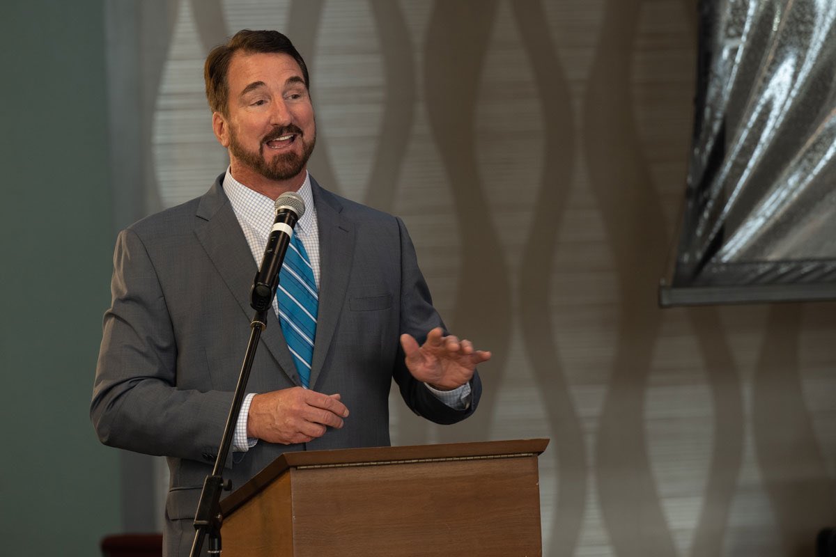 Honored to speak at the 30th annual Scholastic All-Stars in Tyler. <a href="/KTBB/">Kate Barry</a> awarded 10 young men and women $1k scholarship and the plaques you see in photo. Outstanding group and thrilled to be a part of it.