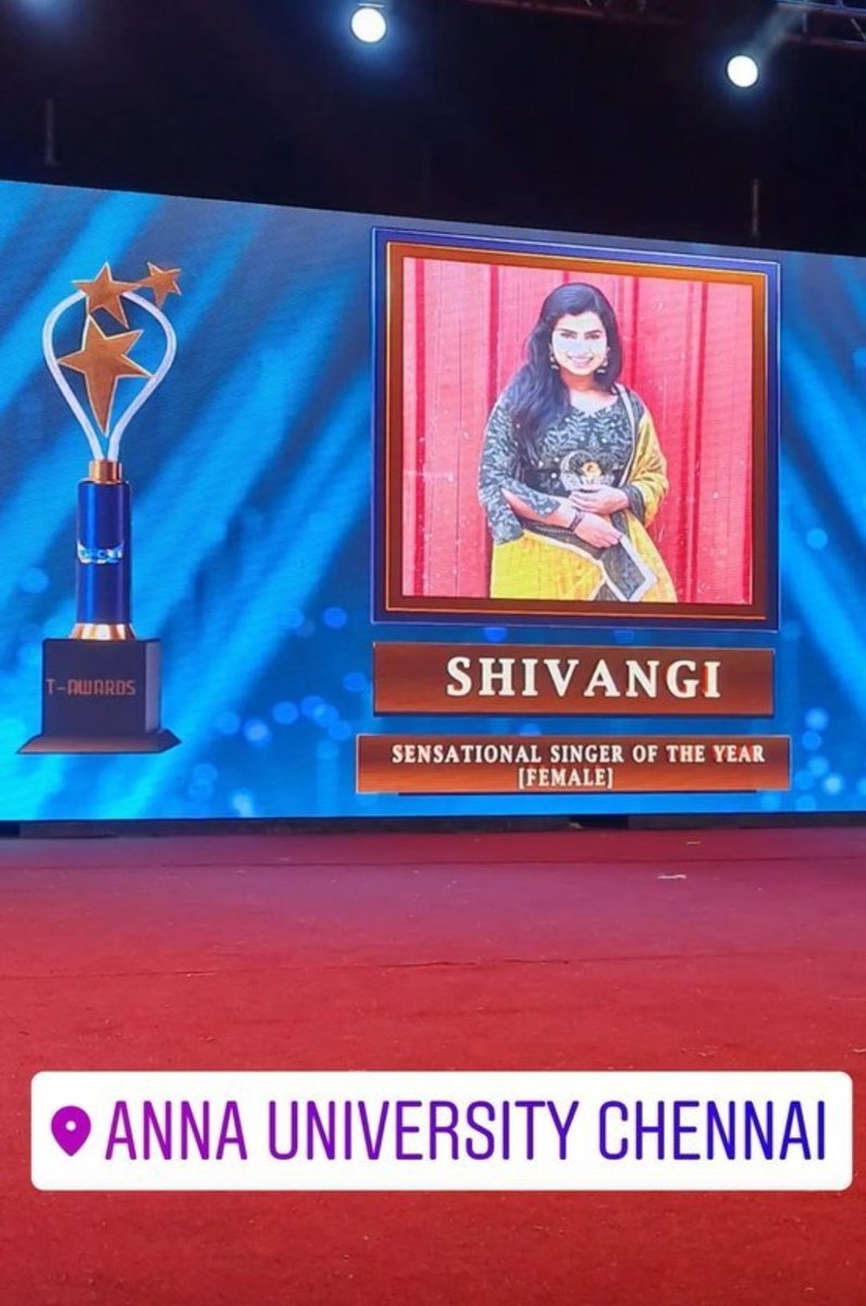 amaya_krishnan's tweet photo. Thangame 🧿❤️ No evil eyes 🥺
One of many more ❤️‍🔥🤞 This is definitely #Sivaangi kind of day! But i still think there are many more sivaangi sambavam lined up soon 🤞🤞 https://t.co/cuF7OHyVgc