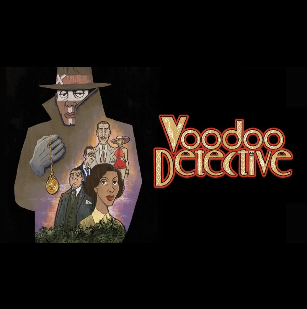 Amanda_Troop's tweet photo. Voodoo Detective is coming 5/24 to @steam &amp; @epicgames Excited to say I play Penny (&amp; a host of other memorable characters) in this gorgeously rendered point-and-click mystery game! Add it to your wishlists now, follow @VoodooDetective for updates. Incredible art by @deimosremus https://t.co/EVkFJCKsNH