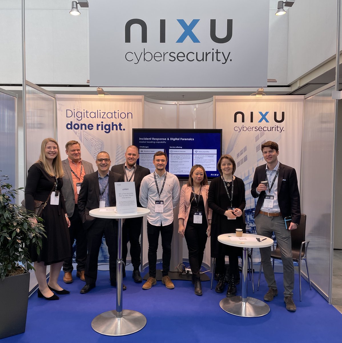 NixuCorporation's tweet photo. Great second day at #CyberSecurityNordic2022 with engaging presentations and good encounters! ๐ก Today, our BA Lead for Managed Services, @JMickos, shared #Nixu's vision of #SecurityFusion with the audience. ๐
Interested in the subject? Read more: https://t.co/OJ0SUzHoRX https://t.co/VrZAHL02Qf