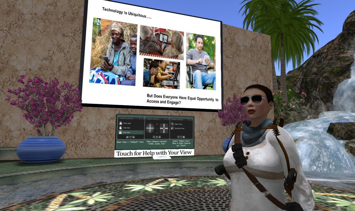 lyrlobo's tweet photo. Excellent 11th Annual Mental Health Symposium hosted by @VirtualAbility in @SecondLife - Theme "I am not alone" Schedule at https://t.co/kVtR0azPT4 #VirtualAbility #MentalHealth #MentalWellness #VirtualGood https://t.co/9SVNH5UrTw