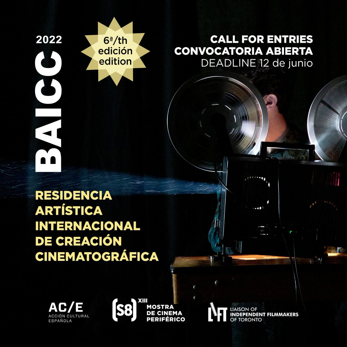 🚨🚨🚨Open call for BAICC - #ArtisticResidencies in #Film #Creation, in collaboration with the @LIFTfilm and @ACEcultura! Check the terms and conditions on our website:
cutt.ly/wHfLG9m
DL: June 12th