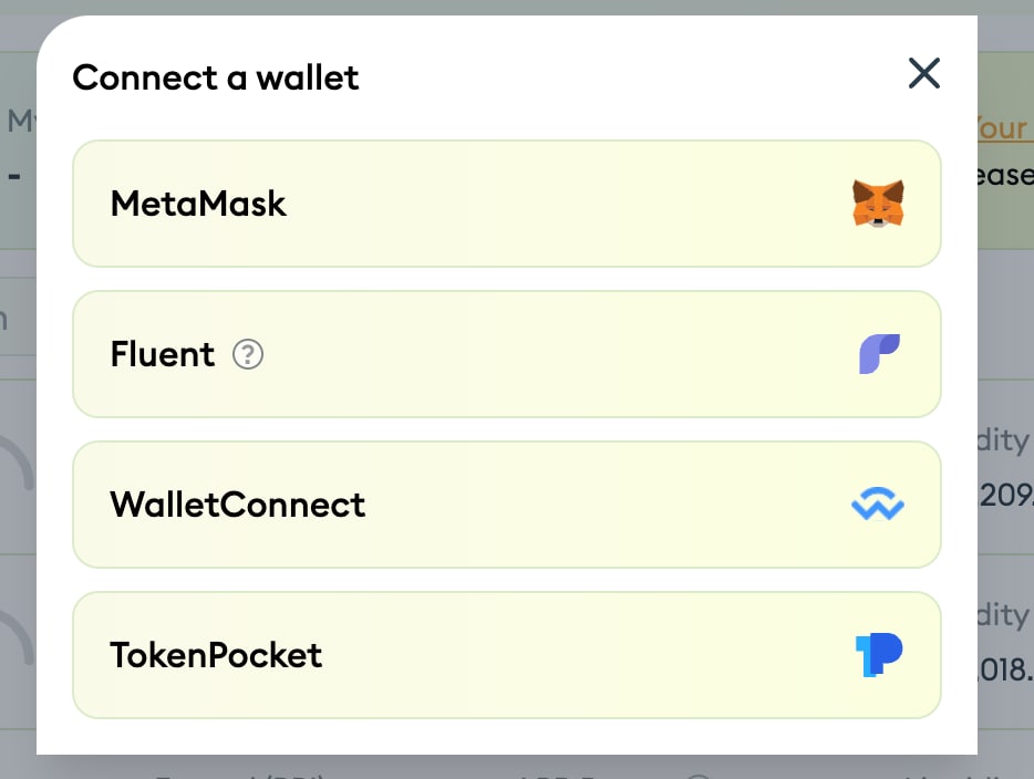 SwappiDEX's tweet photo. 📣 Great news! We have added two new features:

🥑 Users can now select pools based on a series of standards.

🥑 Fluent wallet is officially supported. @FluentWallet https://t.co/lfDutg5Fqs