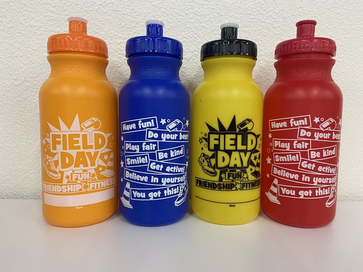 Thanks to fundraising throughout the year, the PTA was able to gift a Field Day Water Bottle to all students participating! <a href="/SLExDstars/">SLE Shooting Stars</a> #ExperienceSLE