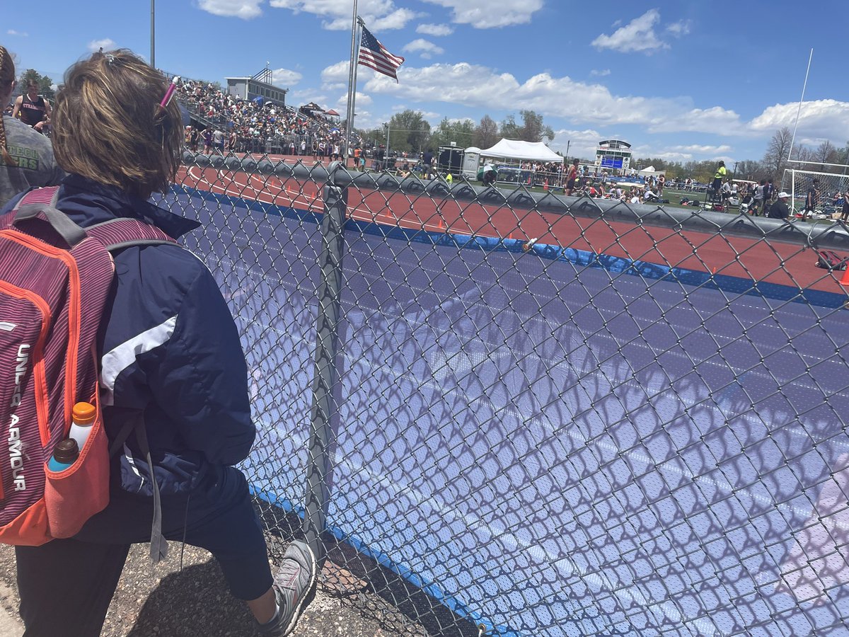 Frederick_HS's tweet photo. It’s been fascinating to watch &amp; listen to a truly exceptional educator &amp; coach Sheli Mares today.  The FHS track program is thriving under her leadership with lots of happy (and fast) student athletes! @Warriors_of_FHS @goSVVSD #stvrainstorm https://t.co/4gq26cikJx