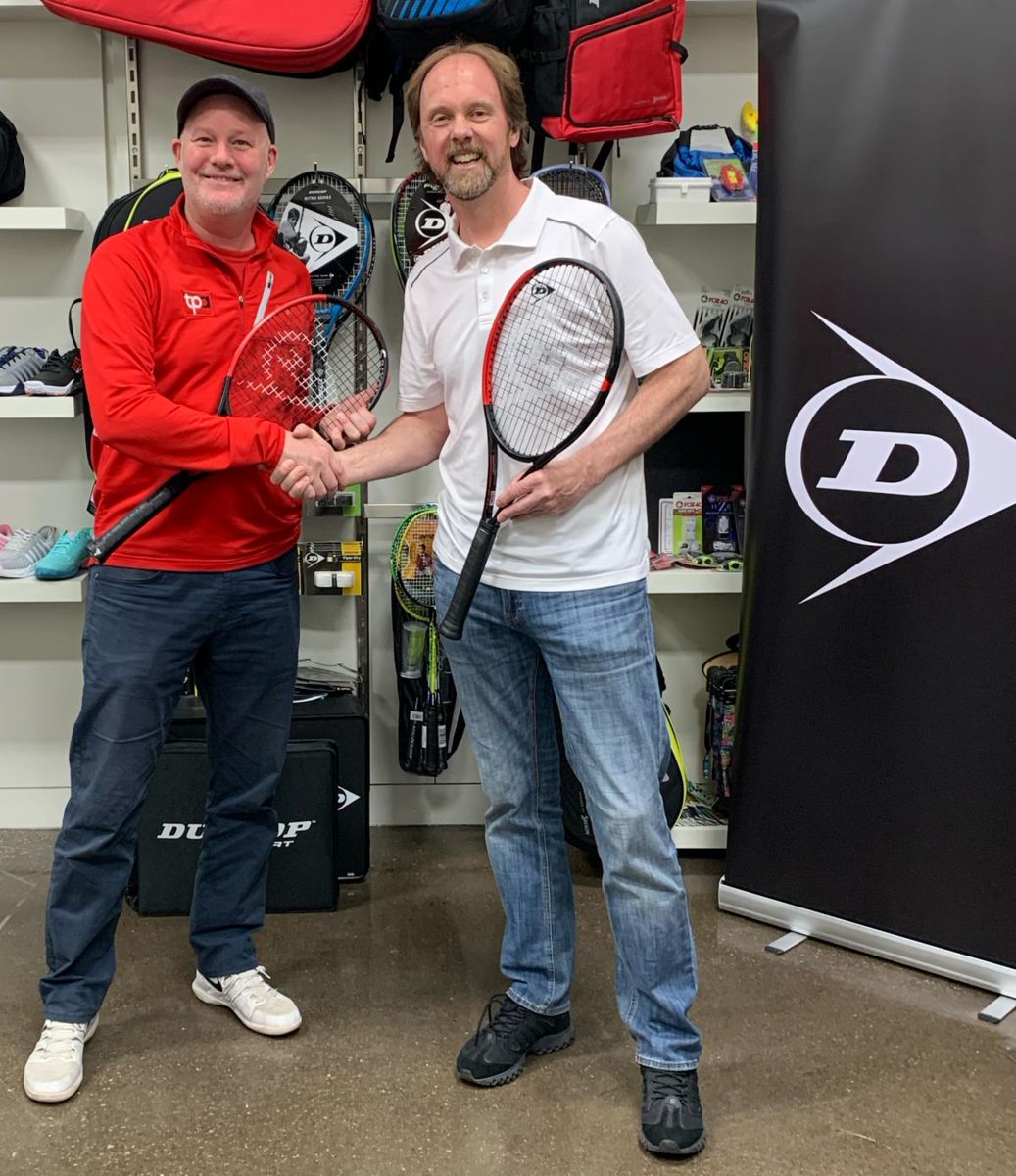 PhilpottTennis's tweet photo. A big thank you to Jeff Eccles from @DunlopTennis for the donation of 20 brand new performance racquets. This equipment will be given to the participants of both our Leadership and West Humber Girls Program. We are so excited to get back on court this summer and continue playing! https://t.co/SEOjHQq4Id
