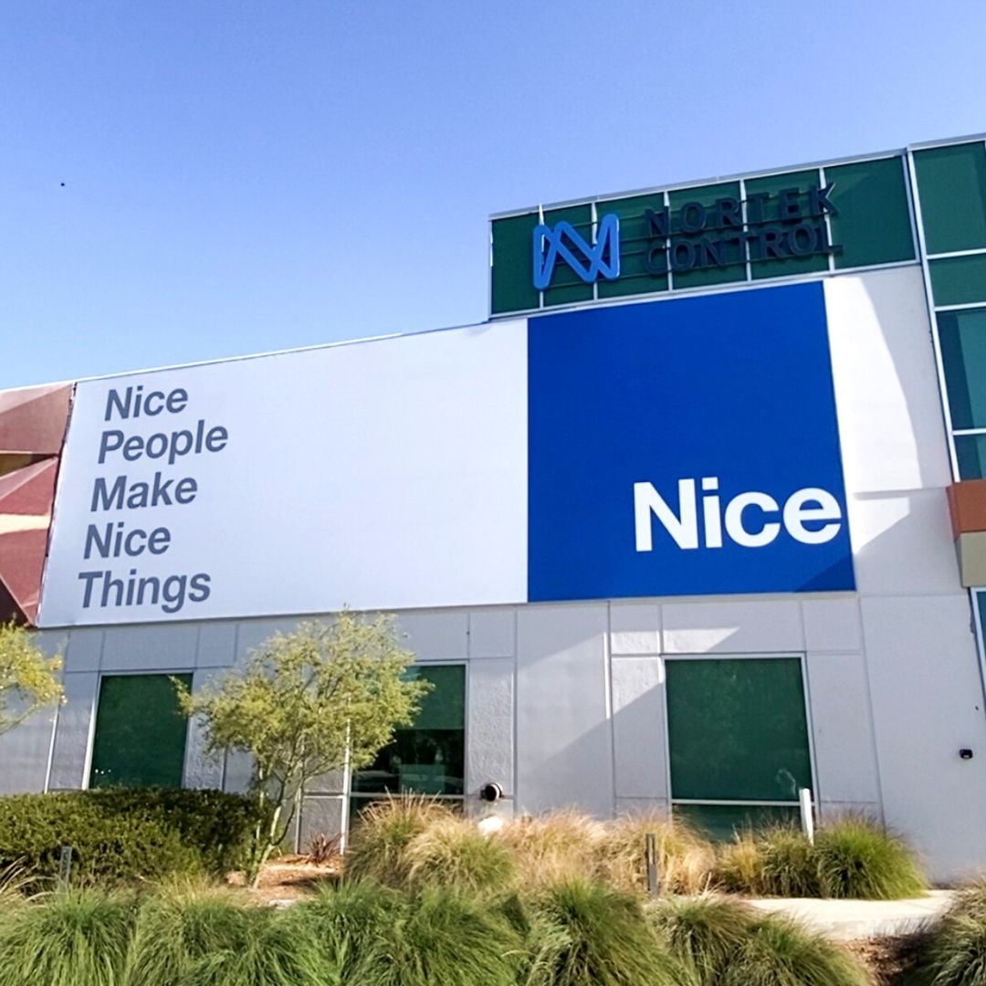It’s Nice when things come together. Our new banner is up at our North American Headquarters!
 
#NiceNortekControl #NiceForYou #StrongerTogether #Friday #BuildingUpdate