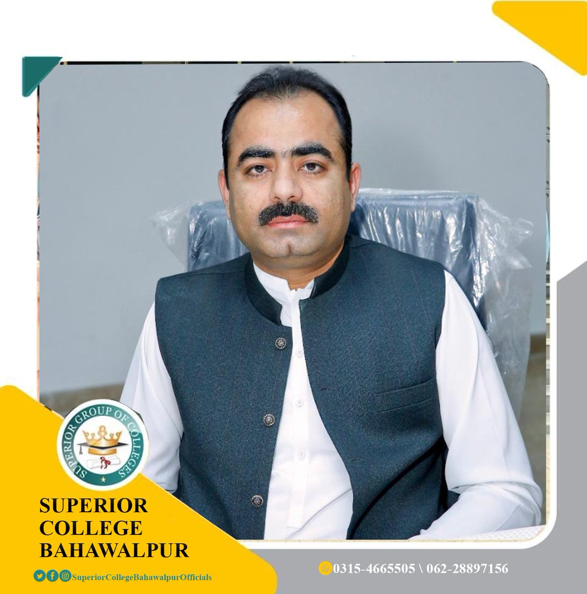 GroupBahawalpur's tweet photo. We are exceptionally thankful to Honorable Prof. Dr Abida Abdul Khaliq (Director &amp; Dean ISLB), Prof. Dr. Arman Nasim (Principal ISLB) and Prof Ayesha Sufian forconducting very important session with Us regarding new International Horizons for Superior Students. 
 #JoinSuperior https://t.co/5VVKPtJCF6