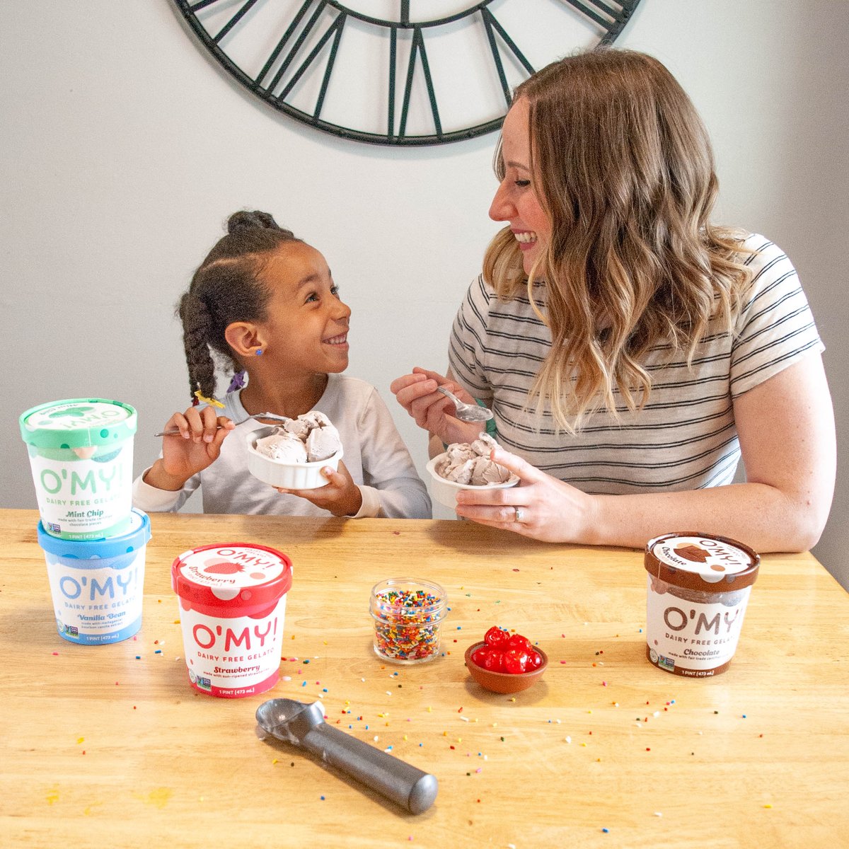 With summer coming up, my kids &amp; I always want a cool treat but that can be difficult when you have a dairy allergy like we do. Thankfully, there's O'MY Dairy Free Gelato that gives us the flavor without any milk #sponsored #omydairyfree #dairyfreegelato omygelato.com