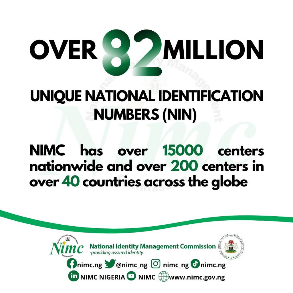 nimc_ng's tweet photo. https://t.co/0cMtnMx7le @DrIsaPantami @FMoCDENigeria @toluogunlesi @NgComCommission @aliyuaziz @HDagabana @KayodeAdegoke27 @abujastreets @4eyedmonk @BashirAhmaad @EmekaAmakeze https://t.co/gYA65vjxtI