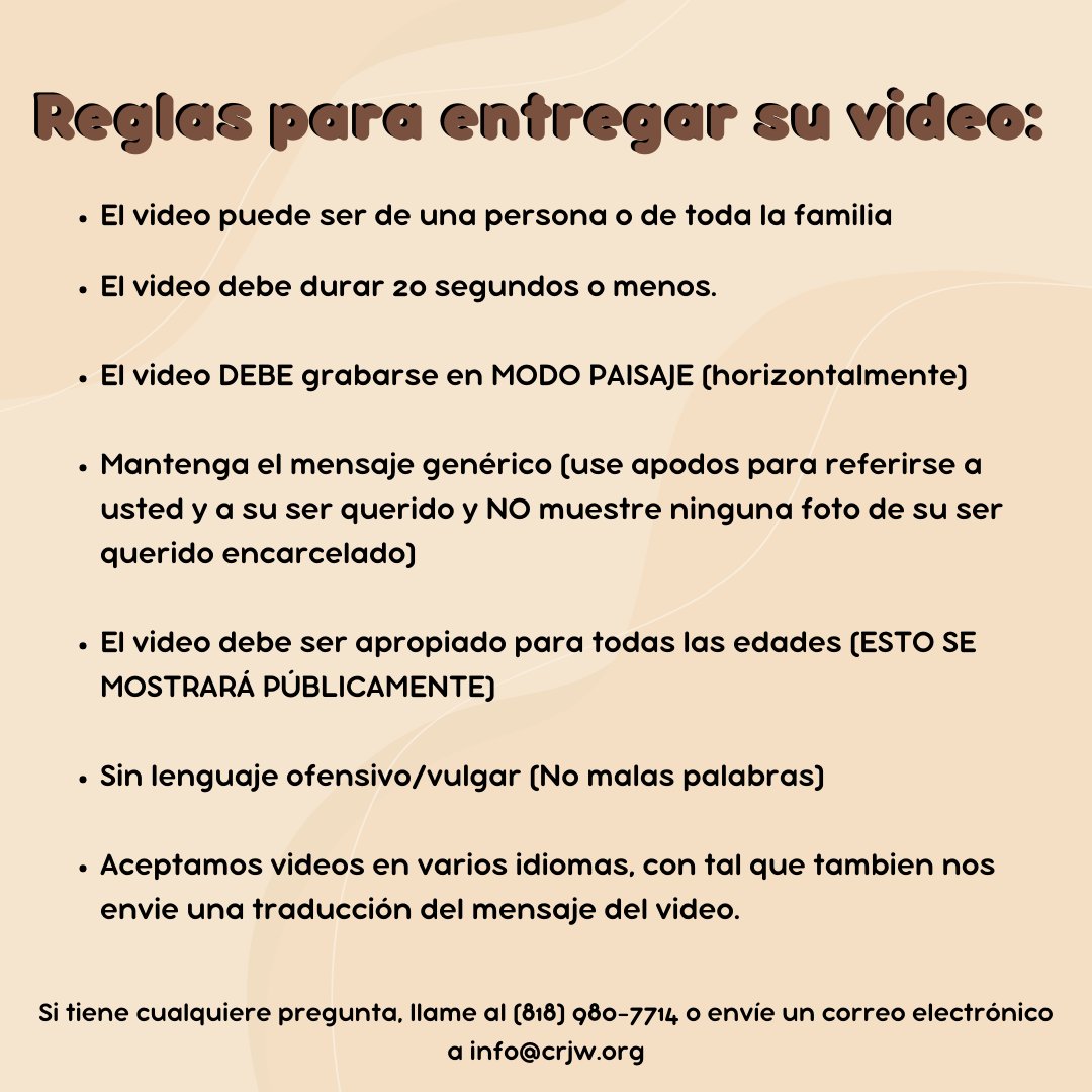 Make Father's Day special for the men on the inside by sending in your short messages of love and support. If you are interested in submitting please follow this link: filerequestpro.com/up/fathers-day…