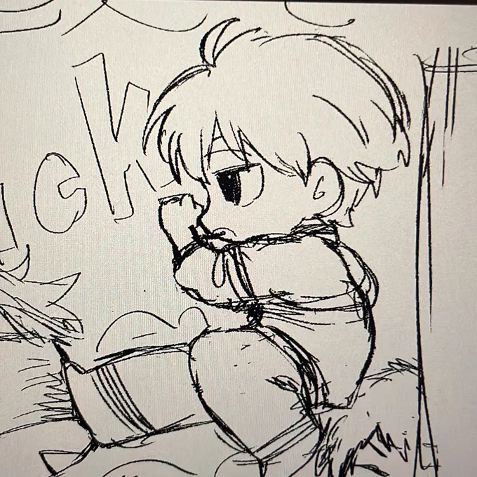 可愛く描けた気がするので、こっちにも上げよ! 