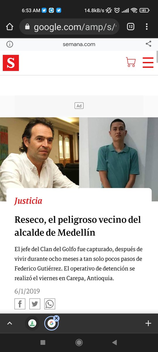 RichAristizabal's tweet photo. @FicoGutierrez Que sepan nuestros criminales que los voy a apoyar para intimidar a todos los colombianos

Seré el #matarife2 https://t.co/1elvsPKgIS