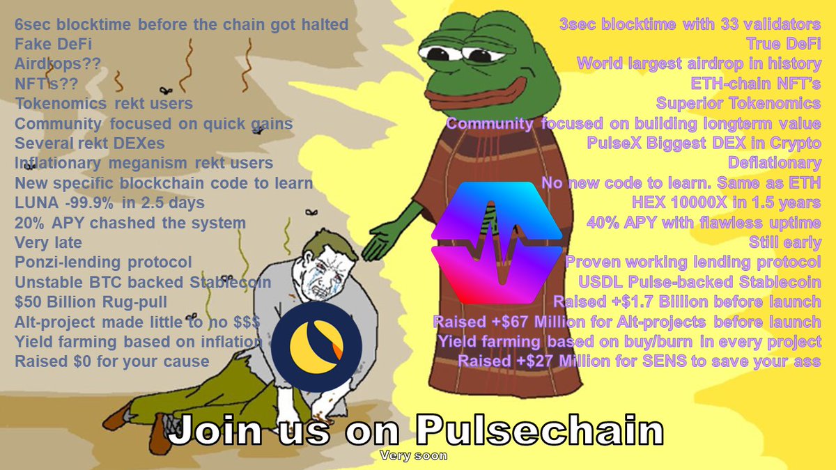 B3z0T's tweet photo. $LUNA &amp; $UST Developers. Join us at @PulsechainCom
 
#lunacoin #terraluna #Terra  @_This_is_Stan_ https://t.co/ixNBEpk8Zt