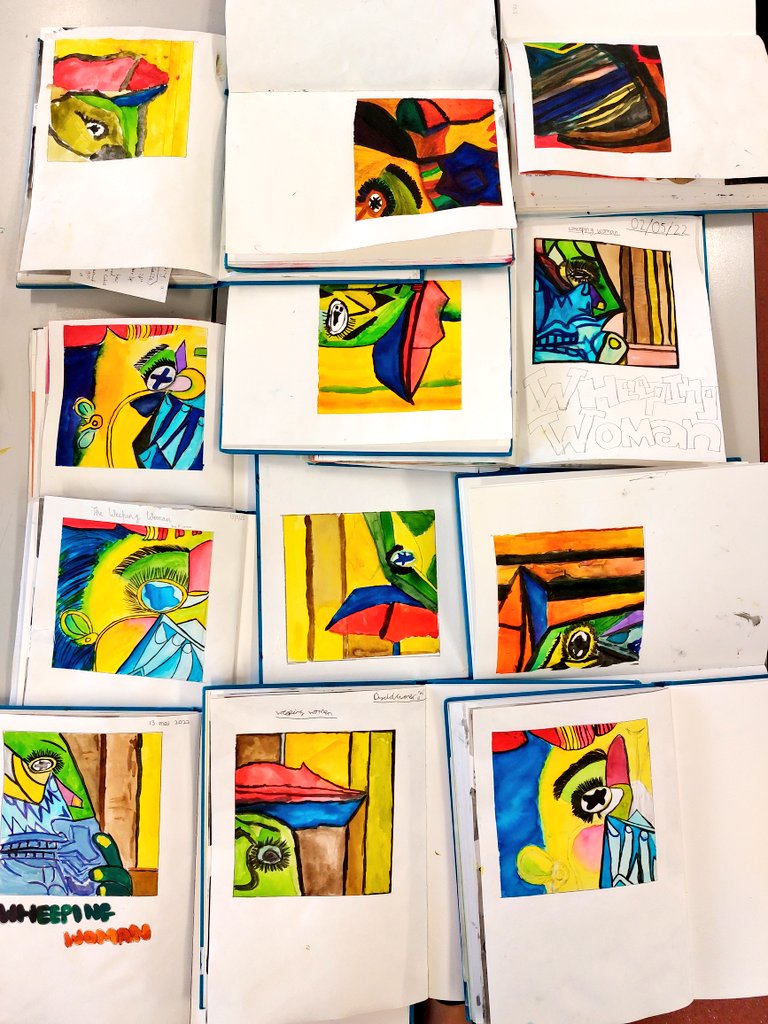 Blown away by 9Ts weeping woman close up paintings 🎨🖌 <a href="/MrAWilliamsCHS/">Mr Williams</a> <a href="/officialCHS/">CHS</a> <a href="/artCHS1/">artCHS</a>