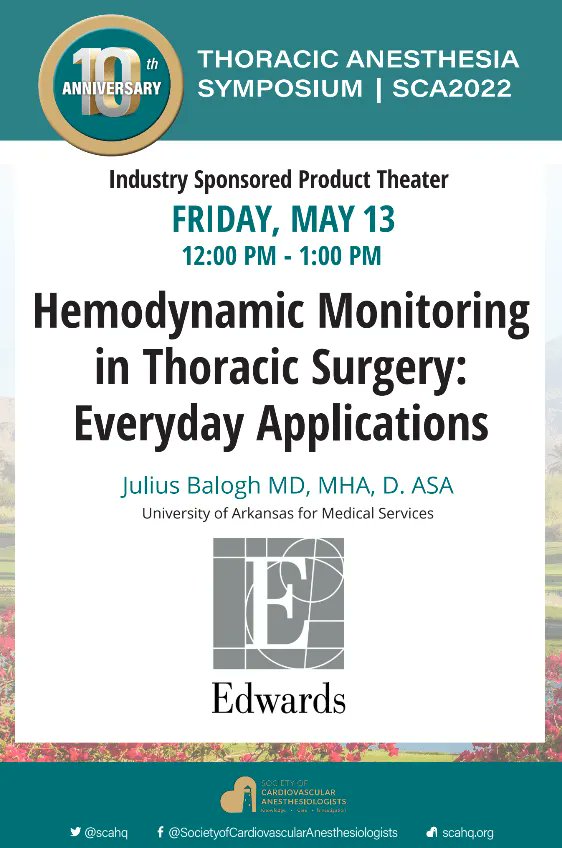 scahq_tas's tweet photo. Join us for an Industry Sponsored Product Theater presented by Edwardsβnow at #SCATAS2022! https://t.co/mxahg2V9L7