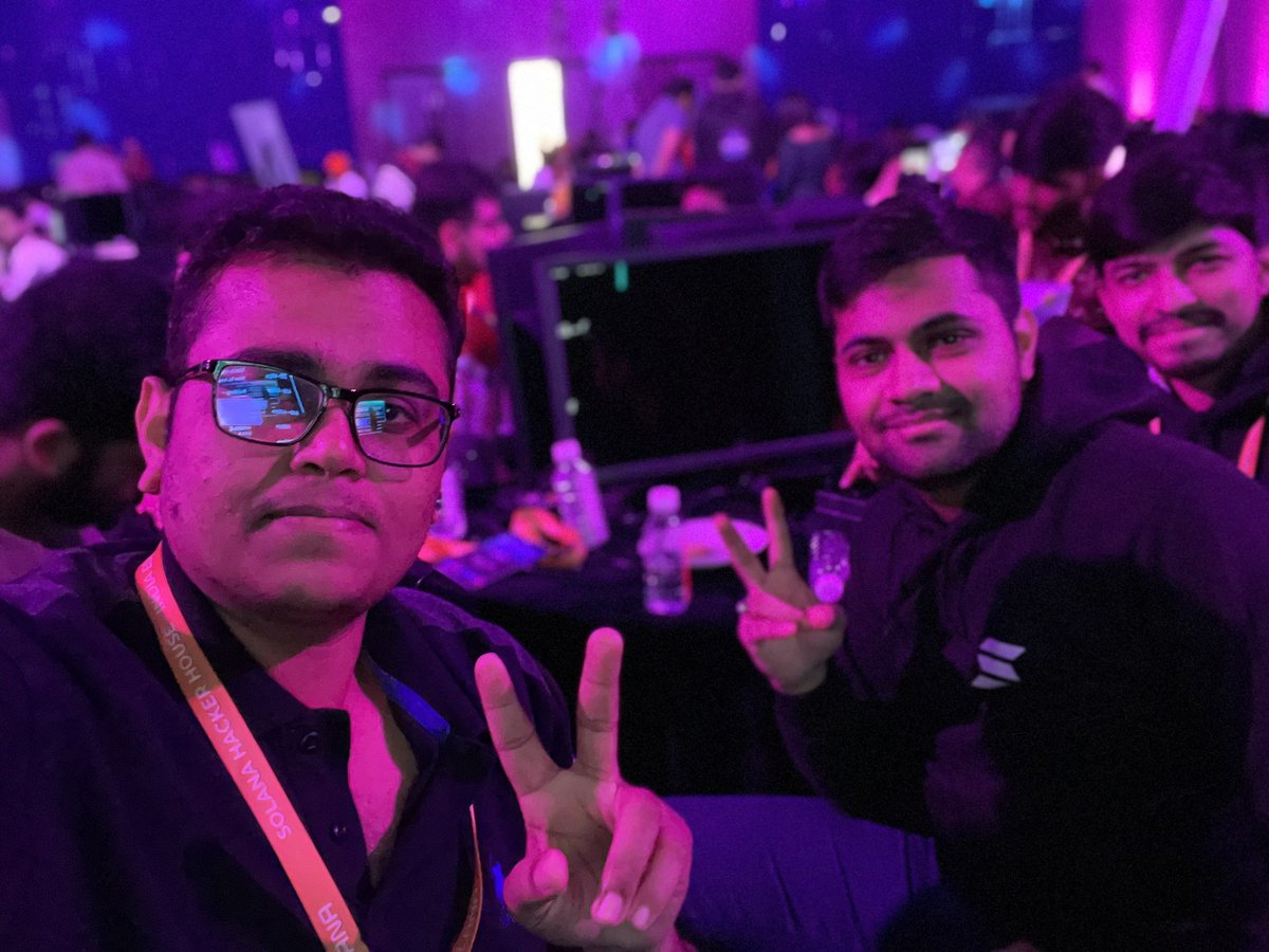 Prakhar10V's tweet image. One thing that I’m totally loving, after coming to Bangalore is going to these amazinggg meetups!! 

Getting to discuss and talk about tech, is like a dream come true. 💯♥️

#SolanaHackerHouse #devMeetup