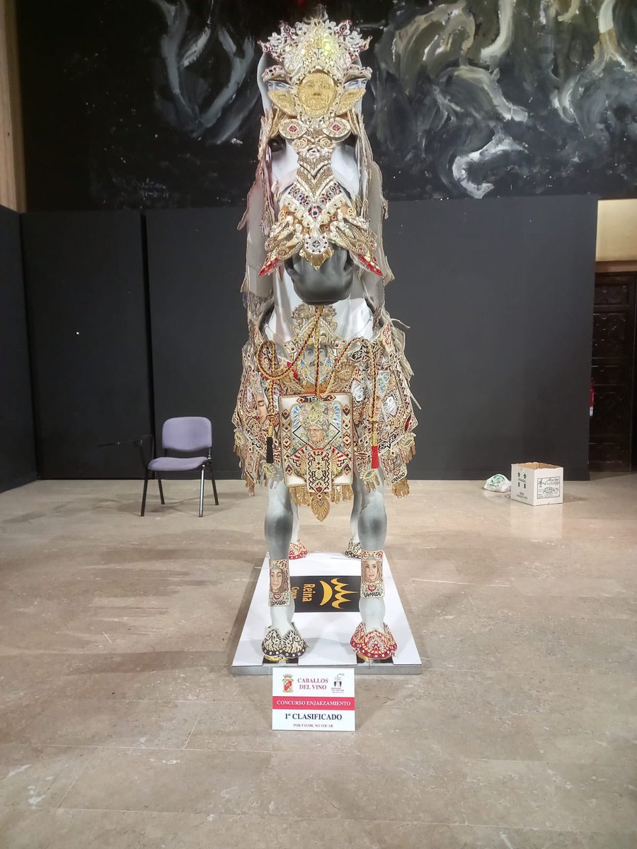 CaballoTerry's tweet photo. Nuestro enjaezamiento ya está expuesto en la Compañía. No dejéis pasar la oportunidad de observar de cerca el trabajo que nos ha llevado a lograr el ansiado primer premio. https://t.co/15YmzrJ9i9