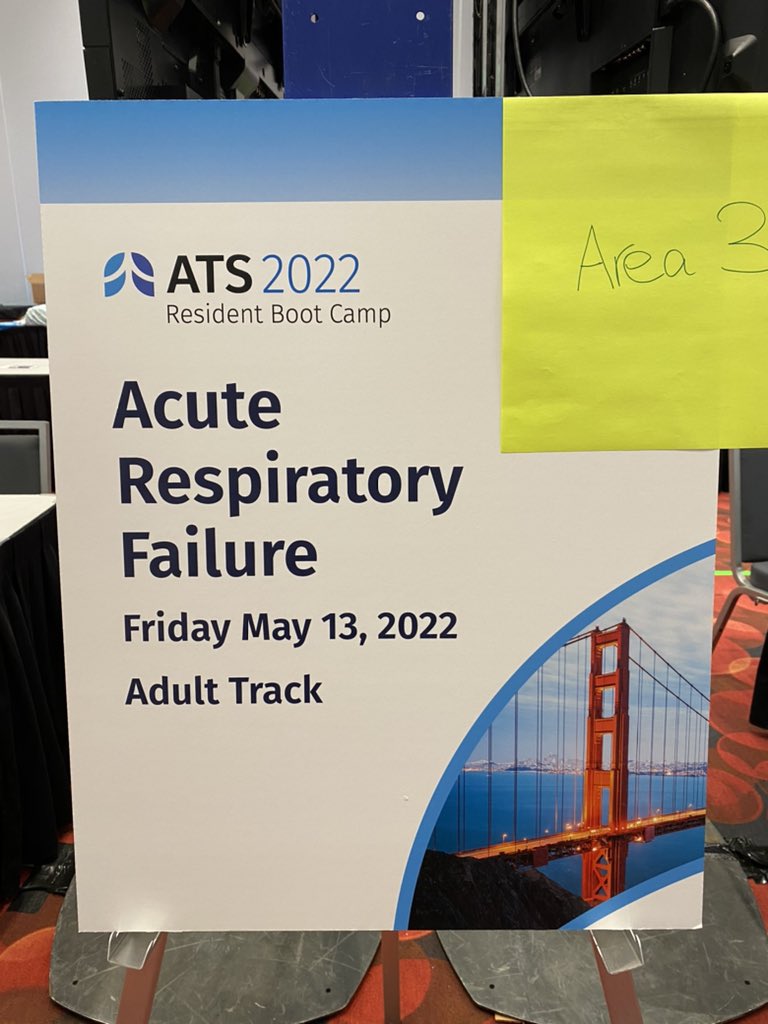 #ATS2022 Resident Boot Camp 💪