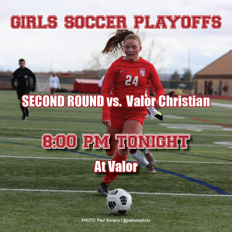 RegisJesuitHS's tweet photo. It's time to kick it and head on over to Valor tonight where our Girls Soccer team takes on the Eagles in the second round of the State playoffs. Let's #RowdyUp and #GoRaiders #RoadtoState https://t.co/sXlekC90u5