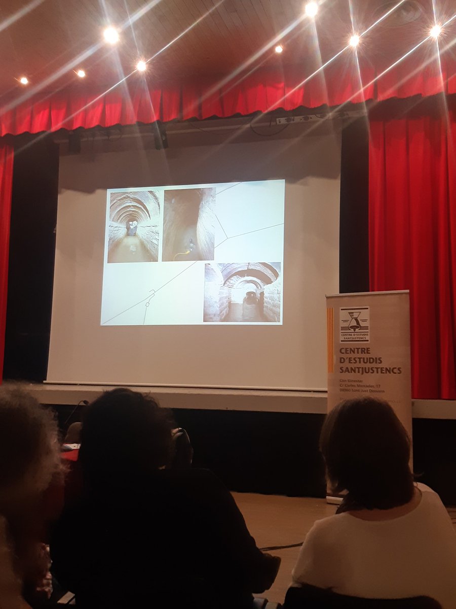DavidRebolloDRS's tweet photo. Gaudint de la conferència de Jaume Campos sobre el seu llibre, les Mines d'#aigua de #SantJustDesvern. Fa segles que alguns ja tenien clar que el desenvolupament del territori anava de la mà de l'accés a l'#aigua. Molt per conèixer sobre el nostre poble. https://t.co/ZWXtftK6Wj