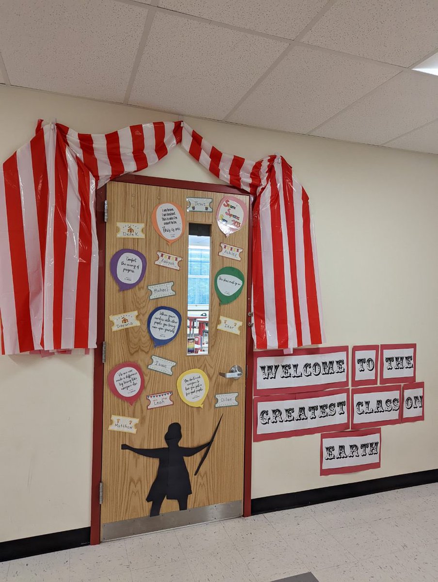 Nick_EdwardsEDU's tweet photo. Part 5 Our Team of students and staff did an amazing job for our door decorating contest by our student council! More pictures to follow! @BBSmalleyES #teamsmALLey https://t.co/o9VQS4nMm7