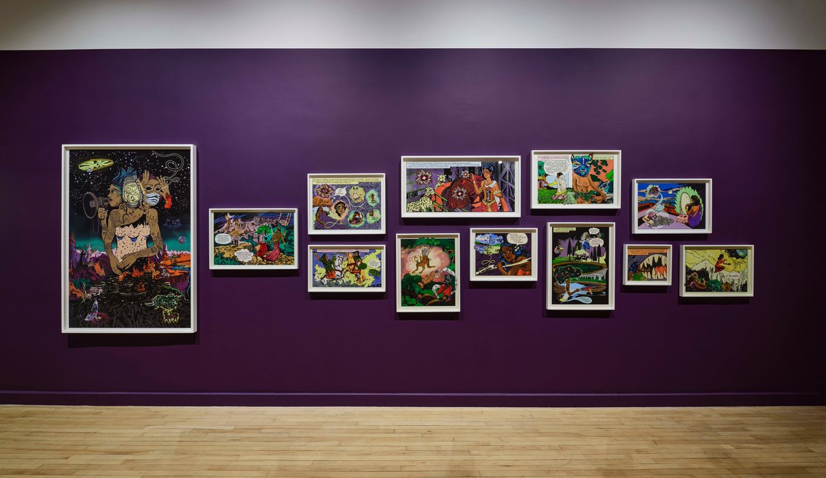 Hales is delighted to announce that Chitra Ganesh's 2021 work "Multiverse Dreaming" has been acquired by the Solomon R. Guggenheim Museum, New York, USA.

#ChitraGanesh #SolomonRGuggenheim @guggenheim