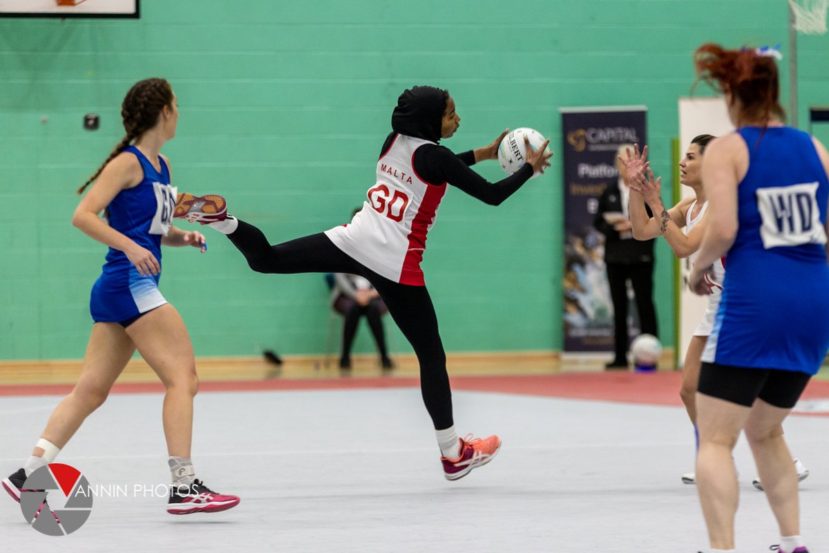 iomnetball's tweet photo. Anyone else feeling proud?🇮🇲🐏

Another busy day with 6 games. Our Manx Rams won both of theirs in front of a sell-out crowd. 

We go again tmrw from 9am.

📸 @VanninPhotos @maltanetball @gibraltar_netball @caymannetball @uaenetball @israel_netball @swissnetball @netballireland https://t.co/XvQbFSNBVj
