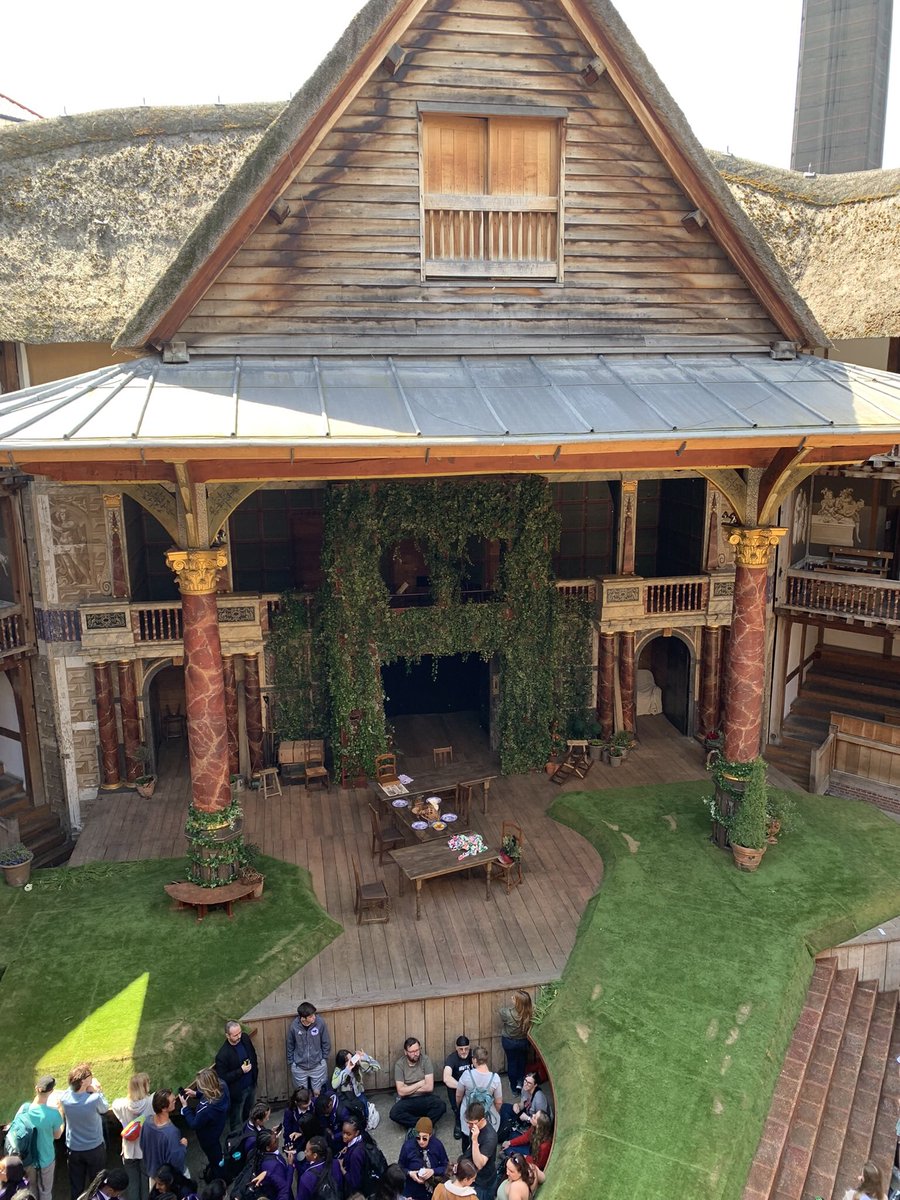 TheKnittingNut's tweet photo. Glorious birthday trip to The Globe today. The sun shone , food was fab, and the play was amazing!! https://t.co/YLtfohPXwf