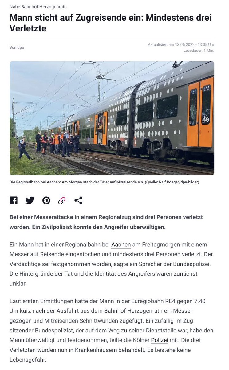 Dank der #CDU Truppe um #Wüst &amp; Konsorten sind sie nun eben da &amp; Dank der #Grünen sollen es auch kontinuierlich mehr werden. Das meinte dann wohl Göring-Eckhardt als sie meinte: „Unser Land wird sich ändern, und zwar drastisch. Und ich freue mich drauf!“ #ltwnrw22