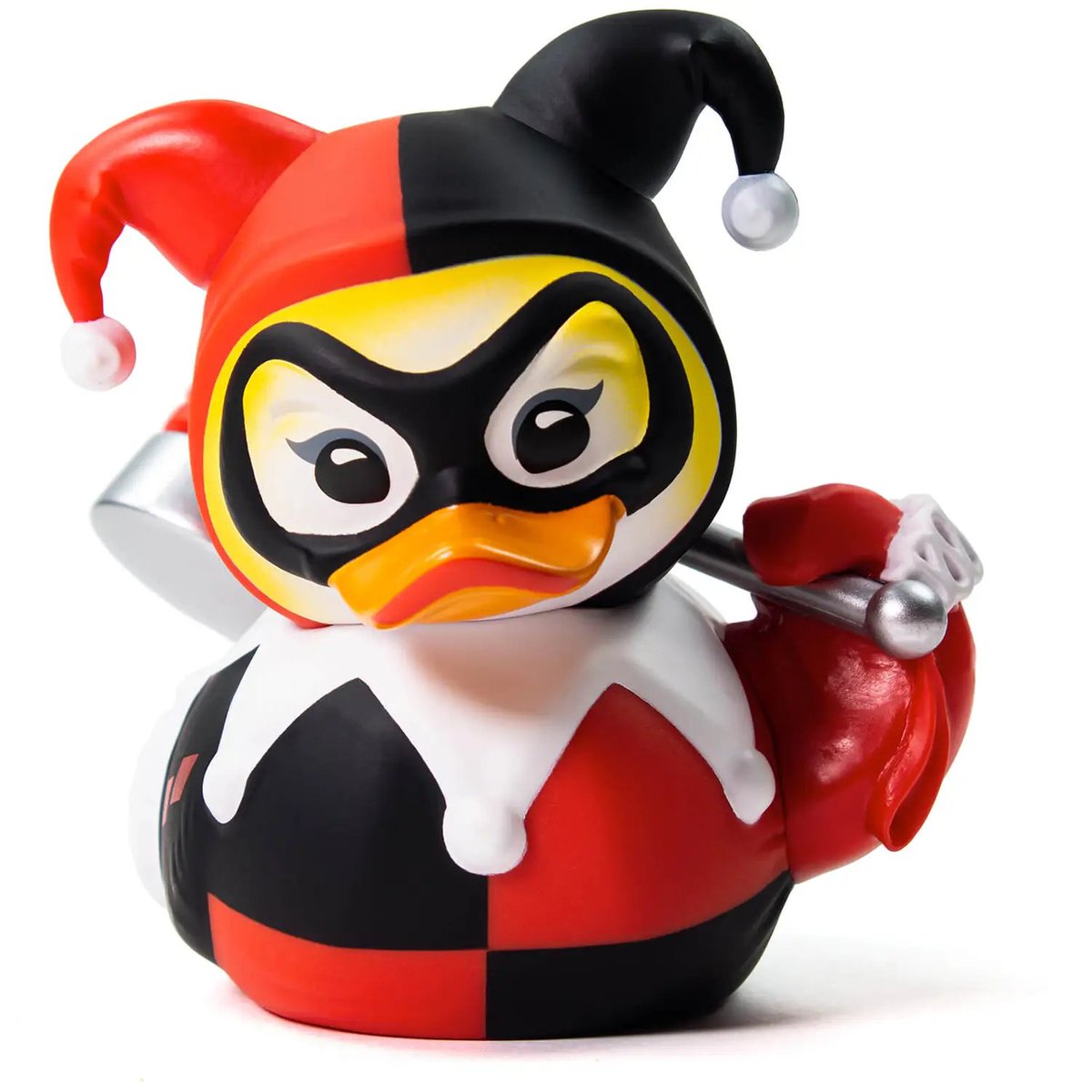 FuzzyDuckTV's tweet photo. Who wants this HARLEY QUINN duck? 🐤

Tomorrow we are live with our market stall
in a famous UK town.

To win the duck, retweet this tweet.

Tag a friend who needs cheering up and if you win,
they get a little rubber duck too! 🦆💚

Please RT for #MentalHealthAwarenessWeek2022 https://t.co/nNH9q1AMlw