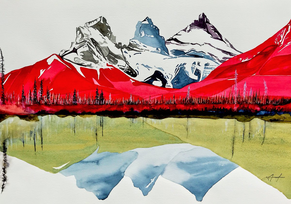LeightonCentre's tweet image. Linnea Martina Hannigan has joined our #MonthlyMembersCollection with an exciting collection of vibrant mountain and lake watercolours.

Browse the entire collection in our online gallery shop: shop.leightoncentre.org/collections/mo….

#yycarts #abarts #albertaartist #canadianart #originalart