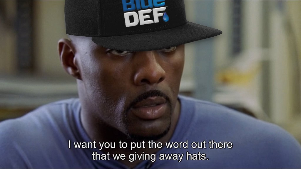 BlueDEFOfficial's tweet image. Want to win a BlueDEF Hat? 

- Follow @BlueDEFOfficial 
- RT this Tweet! 

Winners will be picked 5/16.