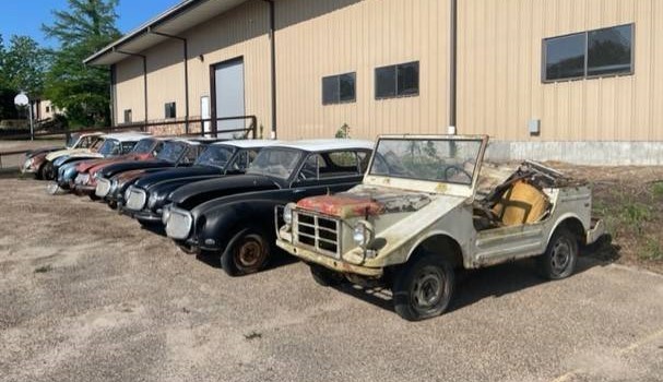 barnfinds's tweet photo. German Jeep, Too! Collection Of Classic DKWs -> https://t.co/R06uG3hSL6 https://t.co/b5HwhvJd2Q