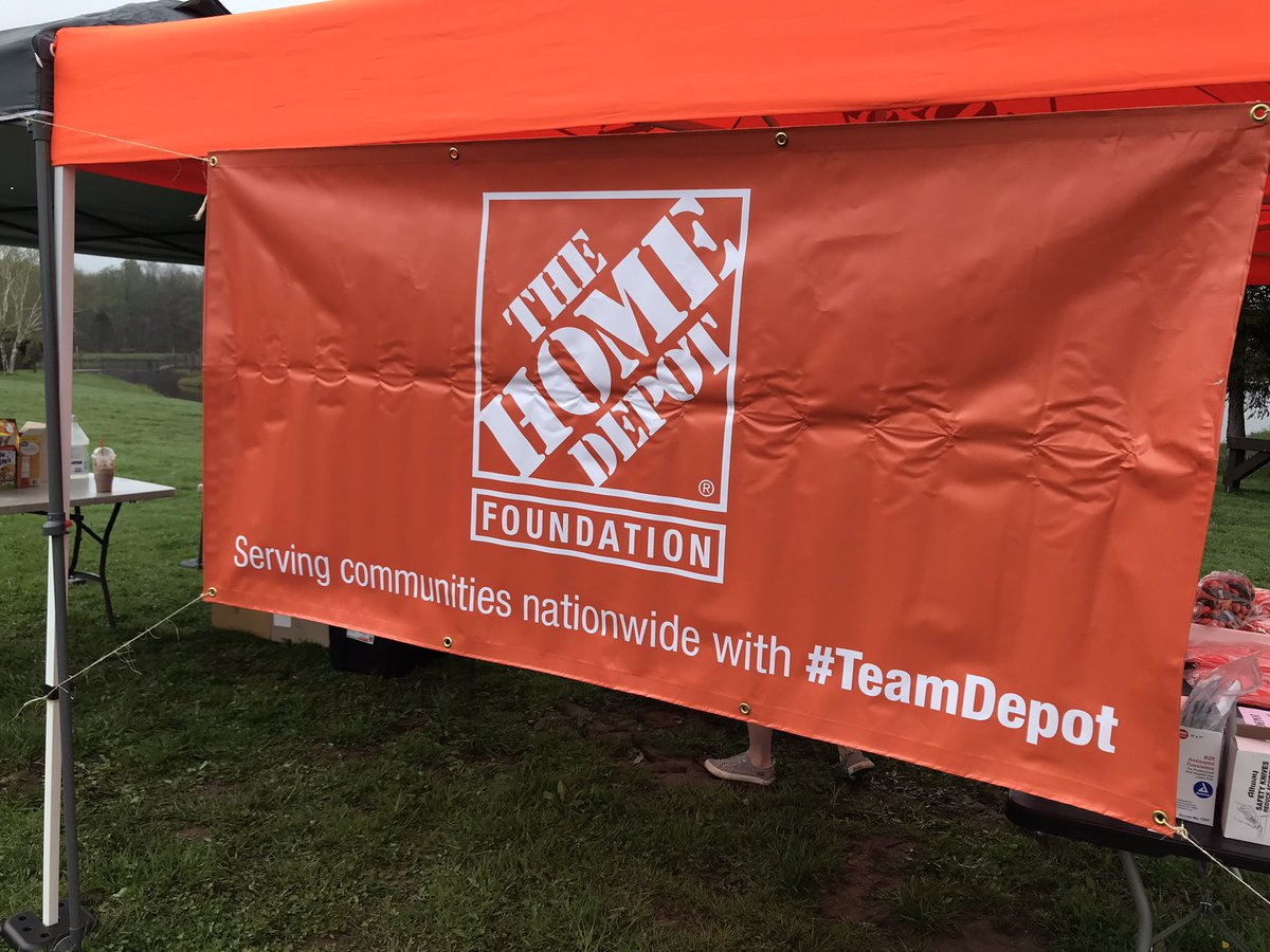 4105Home's tweet image. Team depot kick off Camp Freedom #doingmoreforvets