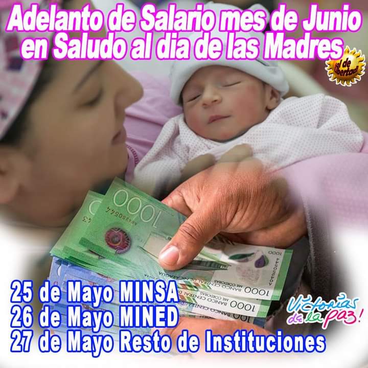 <a href="/sapachela/">SapaChela✈❤🖤🇳🇮 🐸</a> <a href="/Magnum76G_/">Magnum76G_</a> @MaresDOS2 <a href="/adela_eleonor/">Adela-Eleonor 🇳🇮❤️🖤</a> <a href="/Labunkejs/">Tamara Bunke</a> <a href="/BrownSugar_Pop/">˙·٠•●♥ 🌻🌻 ♥●•٠·˙</a> <a href="/Politicanica_/">Soy Humana 😎 Mayte Silva 💓</a> <a href="/Somos2V/">Somos2ConVoz</a> <a href="/jguevaraNic/">AИTOИIO ⅁UƎVAЯA❤🖤✌🏽🇳🇮</a> <a href="/DupontRodolfo/">Rodolfo Dupont</a> Pago de adelantado al #PuebloAlcalde para darles sus regalos 🎁🎂 a sus madres con mucho cariño.

#PLOMO19