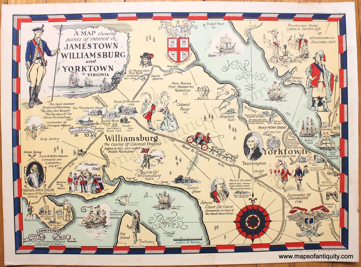 mapsofantiquity's tweet photo. In 1607, 104 English men and boys arrived in North America to start a settlement. On May 13 they picked Jamestown, Virginia for their settlement.
https://t.co/mmaz1y4Mui
#mapsofantiquity #jamestown #onthisdayinhistory #thisdayinhistory #onthisday #ushistory https://t.co/czpFFBLbK4