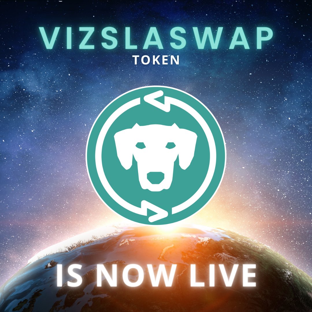 HunVizslainu's tweet image. VizslaSwap Token is now LIVE!!

Name: VizslaSwap
Symbol: VIZSLASWAP
Decimal: 18
BEP20 Contract address: 0xaDAaE082237cB1772c9e079dB95c117E6Dd0C5aF