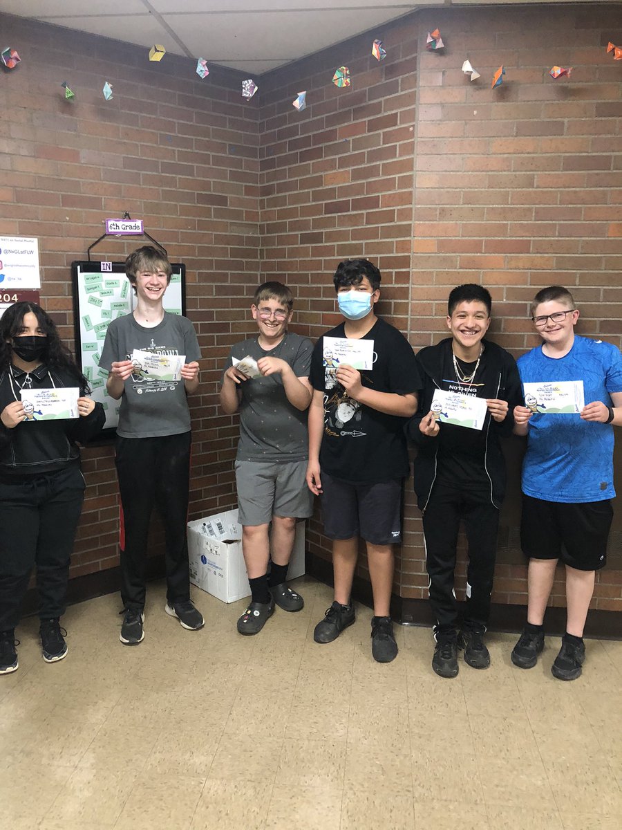 nx_lis's tweet photo. Congratulations to all the W4TC students who received a kids meal from Culver’s for completing their grade level ALEKS or getting 80% or better in their grade level! @FLWWILDCATS #wawmproud #thisishowweroll https://t.co/HnGvVuC0AX