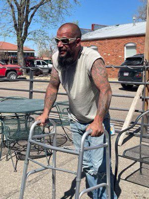 sidetrackedbar's tweet photo. This walker came in handy for drunk Nick on his birthday.  Happy birthday Nick. https://t.co/aQ1b0CQZwt