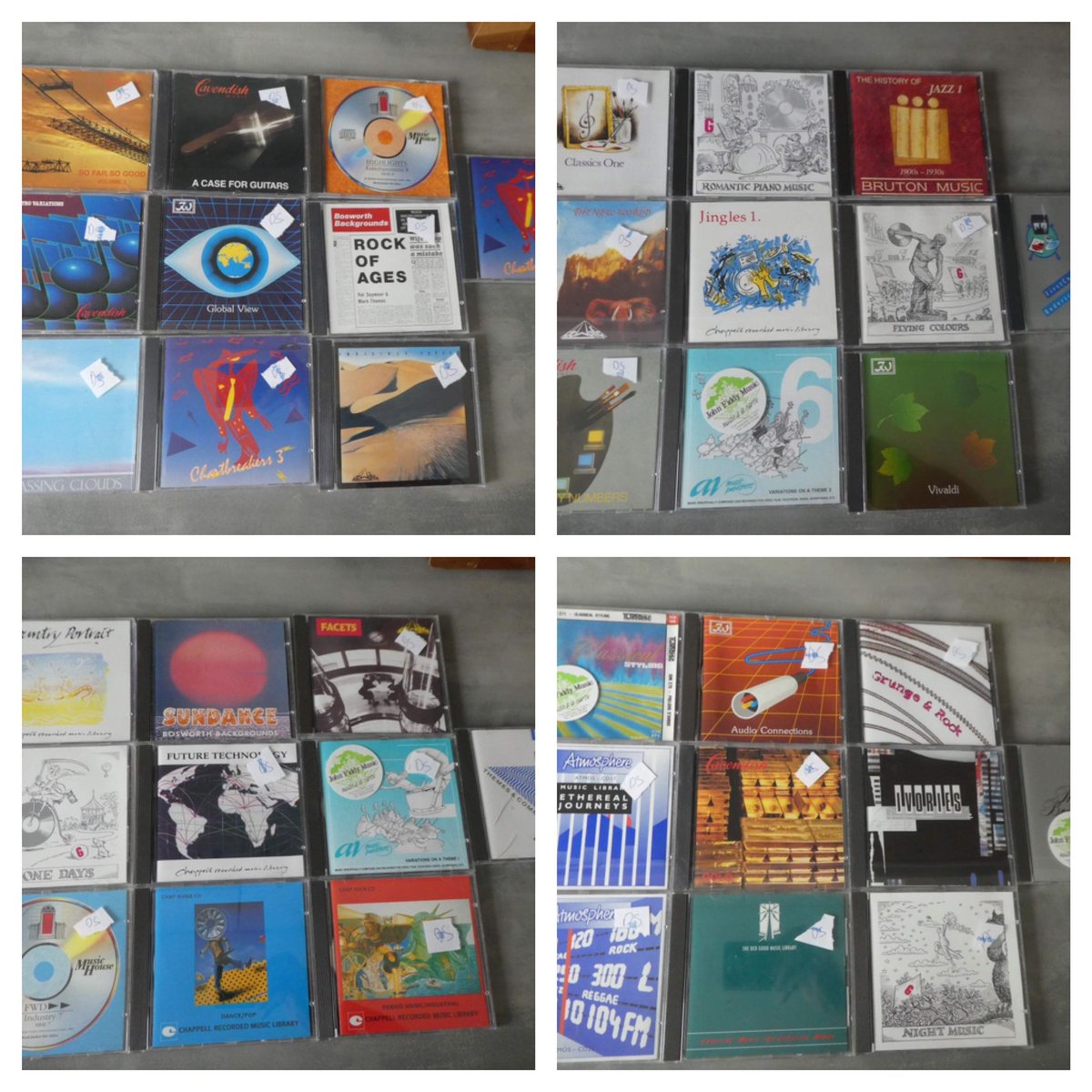 lordforte's tweet photo. Some job lots of library music cds going up on eBay tonight starting at 99p for 10cds what a bargain #librarymusic #fbrecords #punk #newwave #rebellionfestival #ebayseller #ebay #discogs #fbrecordsblackpool #instamusic #instapic #musicismylife #kbd #cakeynamnam @VinylCarBooty https://t.co/53I8nJP7HQ