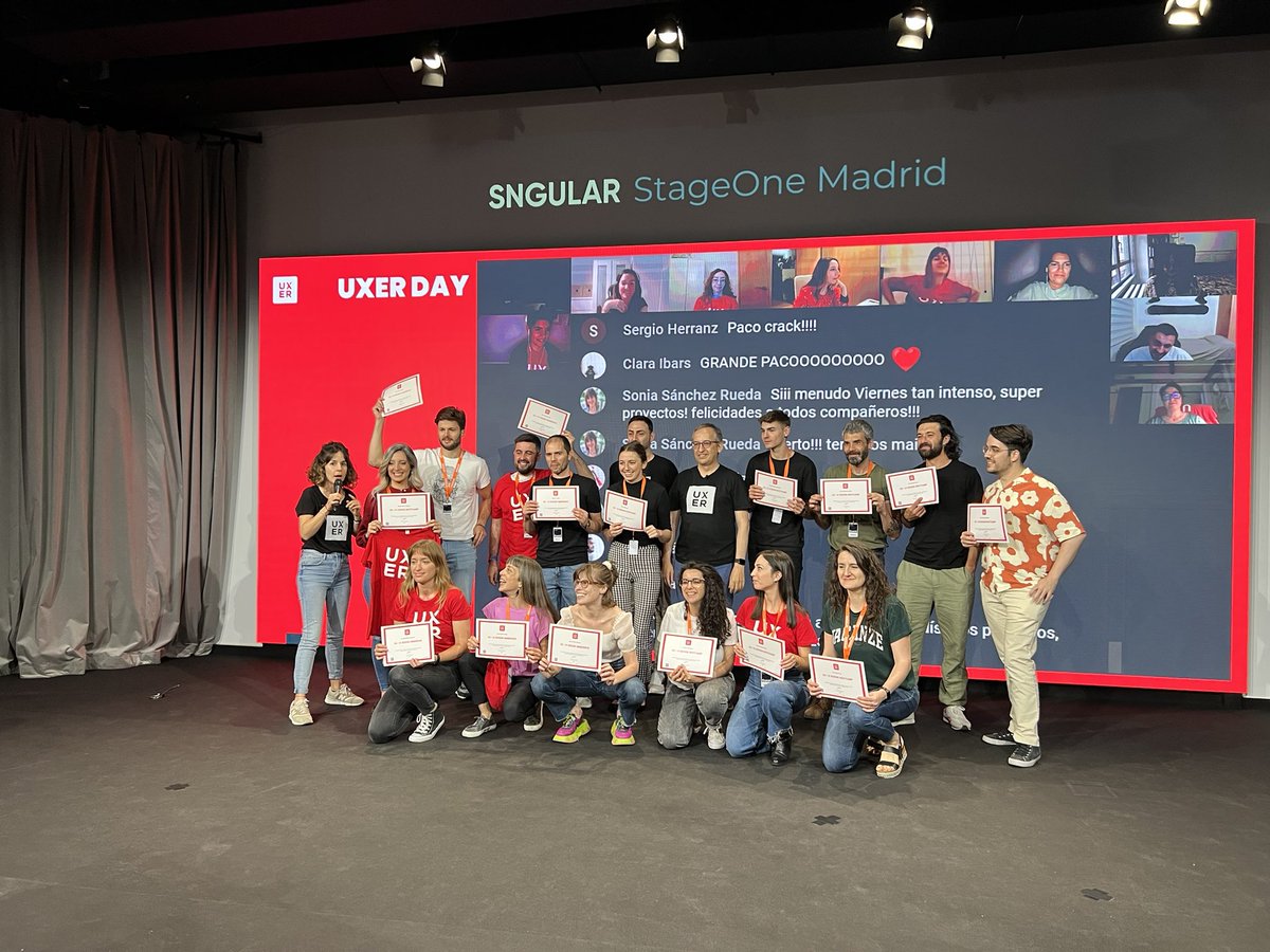 uxerschool's tweet photo. ¡¡Gracias a todxs!!!
Nos vemos en uxerland… y en otras App.
#UXERDAY https://t.co/oLrpOe43DN