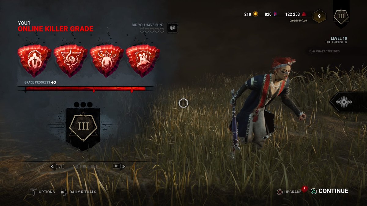 PieAdventure's tweet image. Hell yes baby #deadbydaylight #thetrickster #jiwoon #PS4share