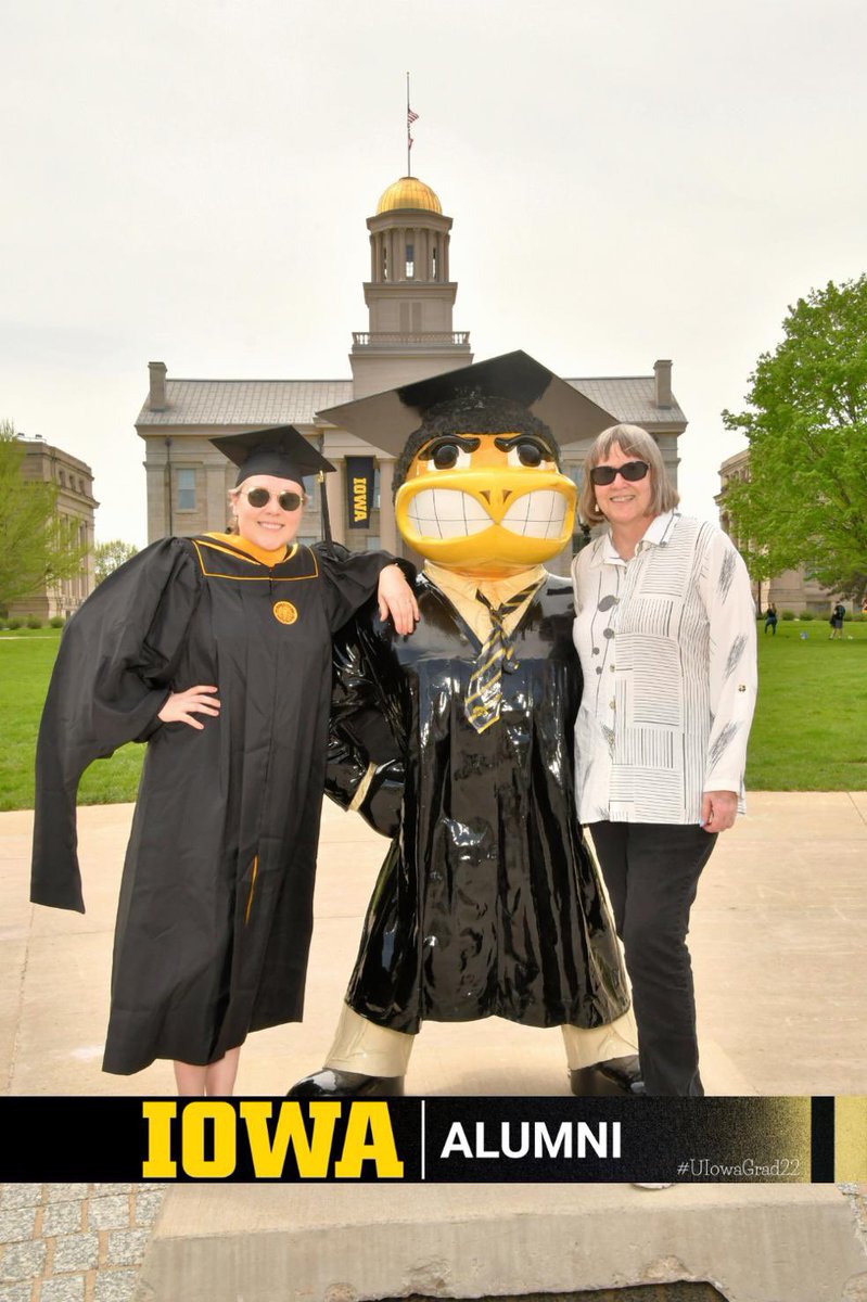 nverhey's tweet photo. Proud mom (and dad) alert! 

Today, I graduate with a Master of Science in Business Analytics (Data Science) from @TippieIowa. Once a Hawkeye, Always a Hawkeye! 

#UIowaGrad22 #Hawkeyes https://t.co/CJlIXovYOd