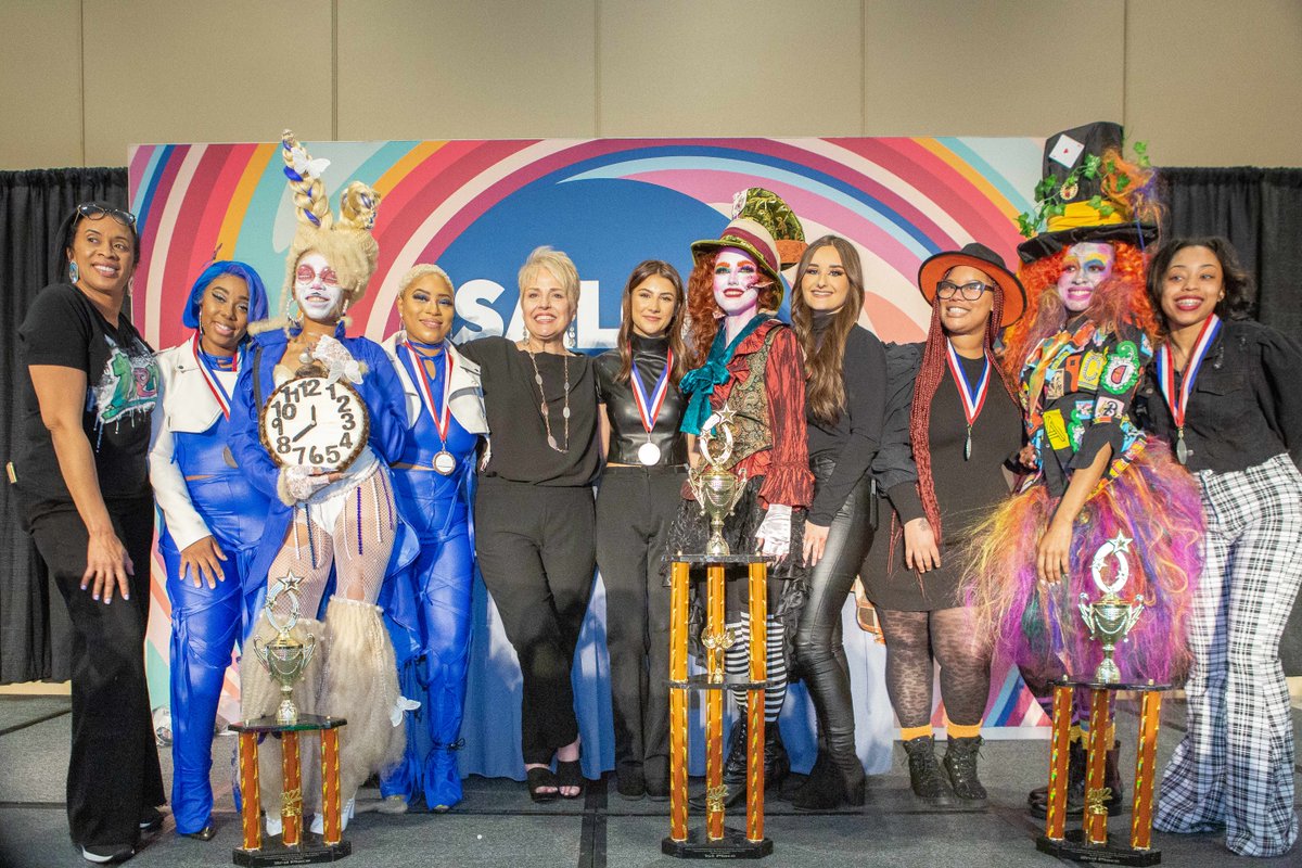 BCNHappenings's tweet photo. Beauty Cast Network sponsored the student competition at America's Beauty Show last month in Chicago. Sixteen teams entered and the theme was "Alice in FUNNderland," keeping with the FUNN theme of the show. https://t.co/pgJ4Bjwvfq
#beautycastnetwork #beautycareermentor https://t.co/eRK182IRjs