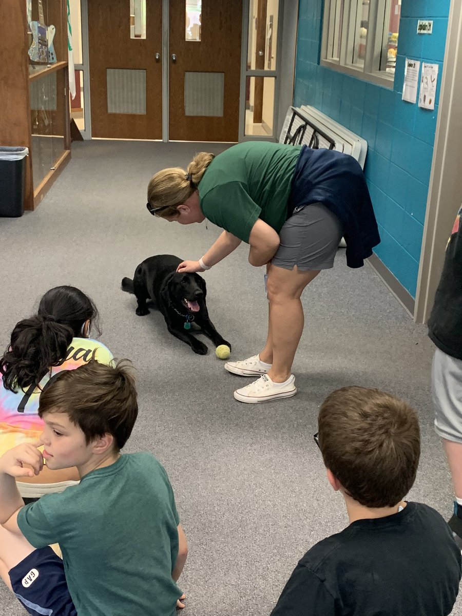 MelissaHorn97's tweet image. Lots happening at STEM this week. Had a fun, informative visit from Specialist Nelson and K9 Ryker. Thank you @WaukeshaPD for letting them come over and talk with us! #community #lotsofquestions @WaukeshaSTEM @CaseyAult @zitzker