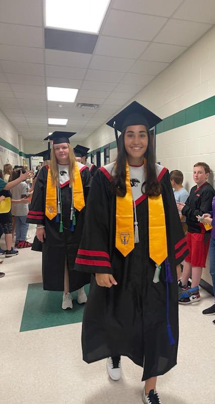 DouglassElemen1's tweet photo. More pics from Morehead High School’s Senior Walk! It is a great day to be an Eagle! @RCS_NC https://t.co/jFqQ9fTQSf