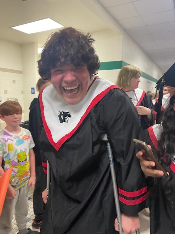 DouglassElemen1's tweet photo. More pics from Morehead High School’s Senior Walk! It is a great day to be an Eagle! @RCS_NC https://t.co/jFqQ9fTQSf
