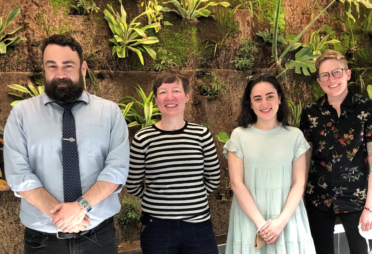 SMU_Studio's tweet photo. The Studio's Office of Global Learning and Intercultural Support was delighted to receive Prof. Anne-Mette Bjøru from @UiTNorgesarktis (Campus Alta)  to exchange ideas on a range of education issues. Tusen takk! https://t.co/vdwdyzZQjf